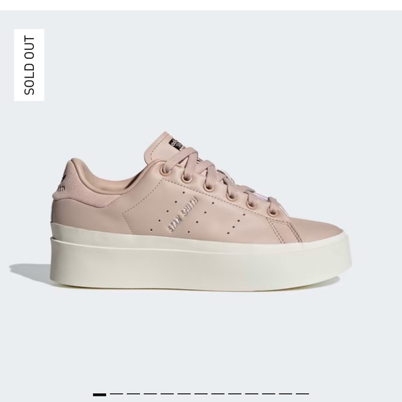 adidas Shoes - adidas Women's Pink Stan Smith Platform Sneakers